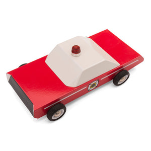Candylab Toys Firechief Wooden Car