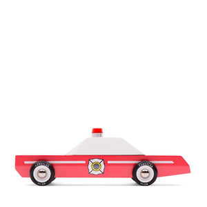 Candylab Toys Firechief Wooden Car