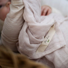 Konges Sløjd Organic Muslin Cloths 3-Pack Rose Dust