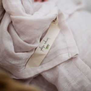 Konges Sløjd Organic Muslin Cloths 3-Pack Rose Dust